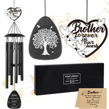 Memorial Gifts for Loss of Brother - 36'' Memorial Wind Chimes for Outside, Symp