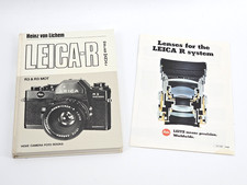 1979 LEICA-R REFLEX MANUAL HEINZ VON LICHEM R3  R3 MOT CAMERA  R Lens Brochure