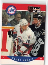 Scott Arniel 1990 Winnipeg Jets Pro Set #557