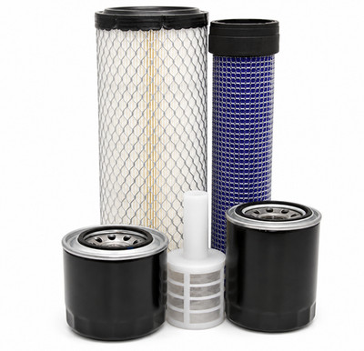 Filterset SANY SY35U Wartungsset Minibagger Service Kit