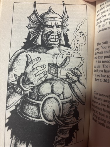 R.L. Stine The Badlands of Hark Gamebook 1985 - Picture 4 of 4