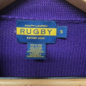 Ralph Lauren Rugby Purple Cardigan S