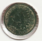 US Rare Old West 1881 Indian Head Penny Coin American Collection Shield Cent USA
