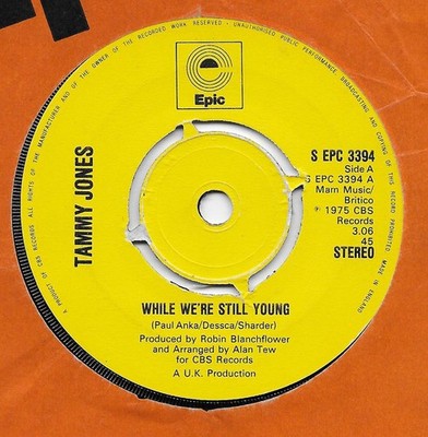 Tammy Jones - While We're Still Young (7'', pus)