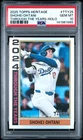 2025 Topps Heritage Shohei Ohtani Through The Years Silver Holo PSA 10 Low Pop