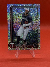 2025 Topps Series 1 Celebration Jose Miranda #310 Confetti Foil Twins