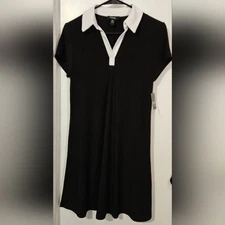 MSK Black And White Dress PM NWT
