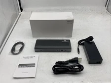 Thunderbolt 3 Dual 4K Docking Station 130W Charging USB-C USB3.1 USB3.0 RJ45
