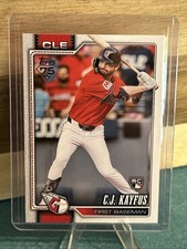2026 Topps Series 1 - C.J. Kayfus Rookie Base Cleveland Guardians #35⚾️🔥🫡
