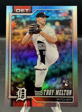 2026 Topps Troy Melton #212 Rainbow Foil Rookie (RC) Detroit Tigers