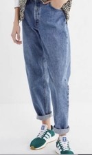 Vintage Levi's 550 Jeans Relaxed Fit Tapered Leg Blue Women s Size M petite