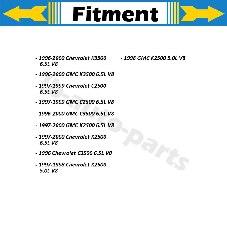 Dorman Parking Brake Cable Front Rear 3x For GMC C3500 5.7L 1996-2000 - Image 3 of 4