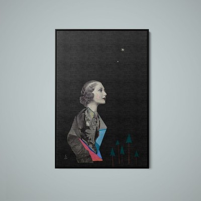 Karl Wiener - Sehnsucht Collage - Art Print on Paper or Canvas