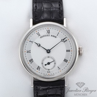 Breguet Classique 5907 34 mm Weissgold 750 Handaufzug Gold Herren