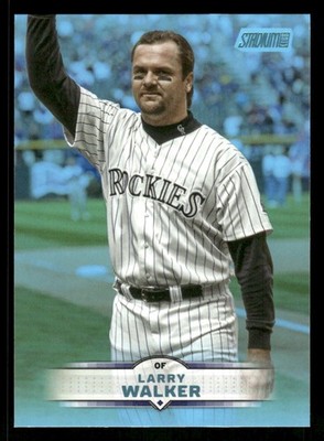 Larry Walker 2025 Stadium Club Light Blue Foil #36