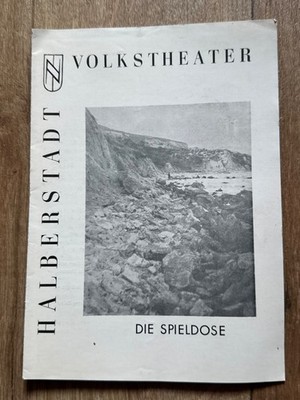 DDR Programm - Volkstheater Halberstadt Die Spieldose - Felix Bloch Erben 1959