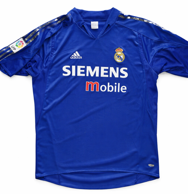 Real Madrid 2004 2005 Roberto Carlos #3 Authentic Football Shirt