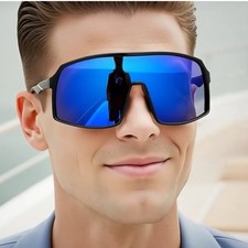 OVERSIZED Sports Shield Goggles Men's Women Outdoor Cycling Windproof Lentes New