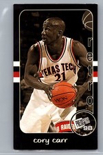 1998 Press Pass Double Threat Retros Cory Carr #RT-15 Texas Tech Red Raiders