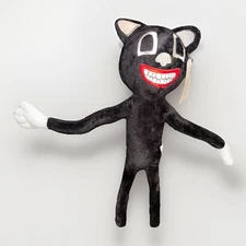 Siren Head Cartoon character 12”in  black Cat horror plush NWT