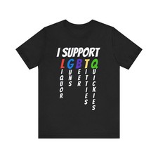 Funny LGBTQ Short Sleeve Tee