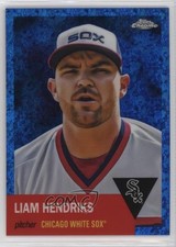 2022 Chrome Platinum Anniversary Blue Mini-Diamond Refractor Liam Hendriks 2r8