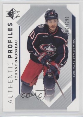 2023-24 SP Retail Authentic Profiles 1086/1299 Johnny Gaudreau #AP-5 e9p