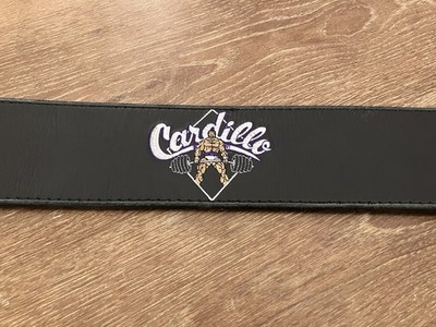 Vintage Cardillo Olympic Powerlifting Weightlifting Belt 49 Inches, Made in USA
