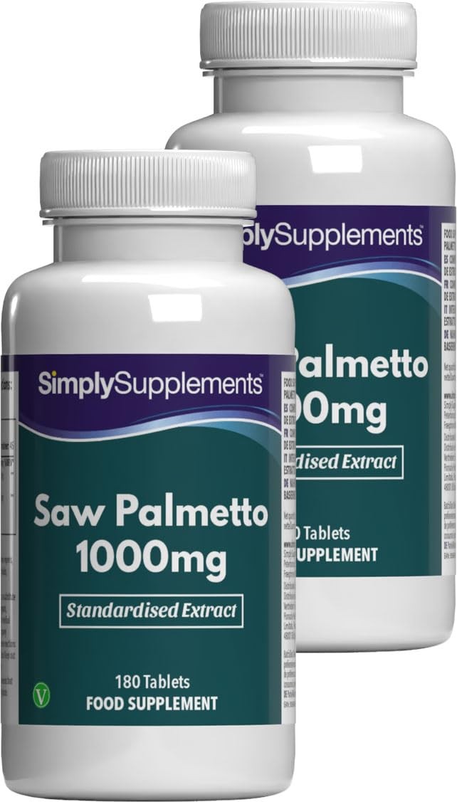 Saw Palmetto 10 mg Serenoa Repens Estratto Puro per Benessere Uomo
