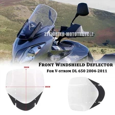 Fairing Windshield Wind Screen Deflector For Suzuki V-strom DL 650 2004-2011