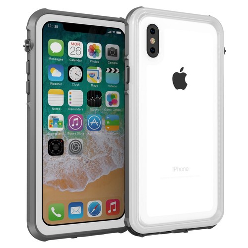 Custodia iPhone X 10, Drop and Shock impermeabile antiurto protezione schermo integrata - Foto 12 di 17