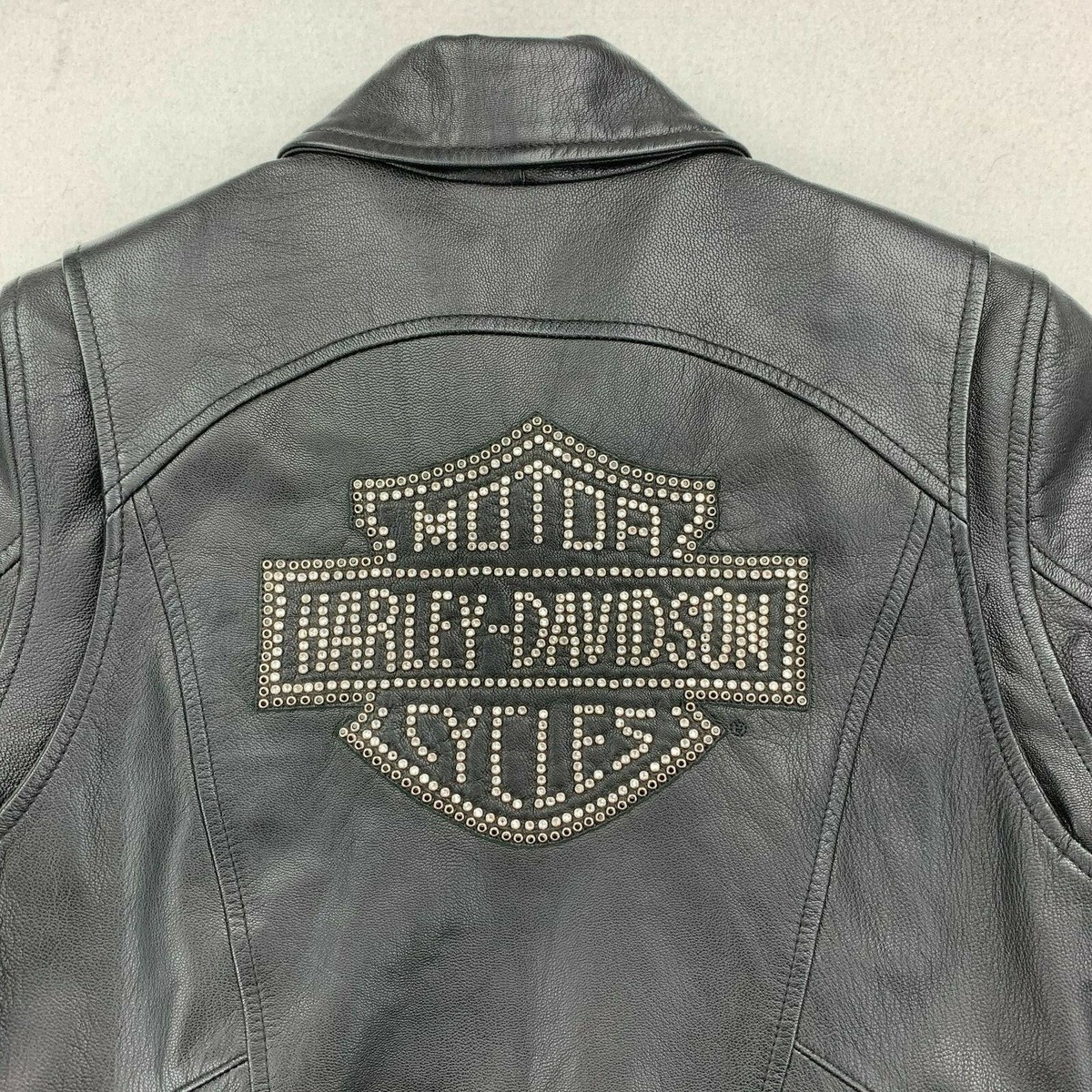 Harley Davidson Women Cycle Diva Swarovski Crystal Leather