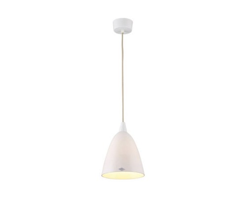 Hector Large Dome Pendant Light White Glass Made In England 7” Dome