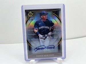 2023 Bowman Invicta Auto #BI-12 Yasser Mercedes /99 - Minnesota Twins