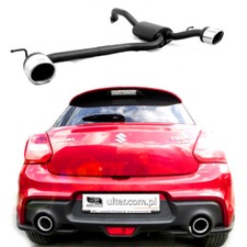 Sportauspuff ESD ULTER re li je 1x100mm für Suzuki Swift Sport VI ab Bj 2017