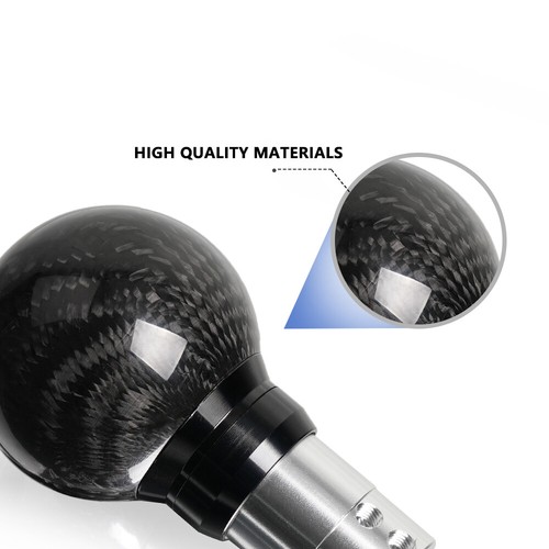 Universal Gear Shift Knob Automatic Manual Car with Button Shifter Lever Head - Picture 8 of 10