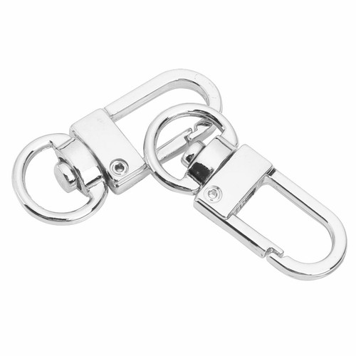 5/10Pcs Metal Swivel Lobster Claw Clasp Snap Trigger Hook Buckle for Key Rings - Picture 101 of 130
