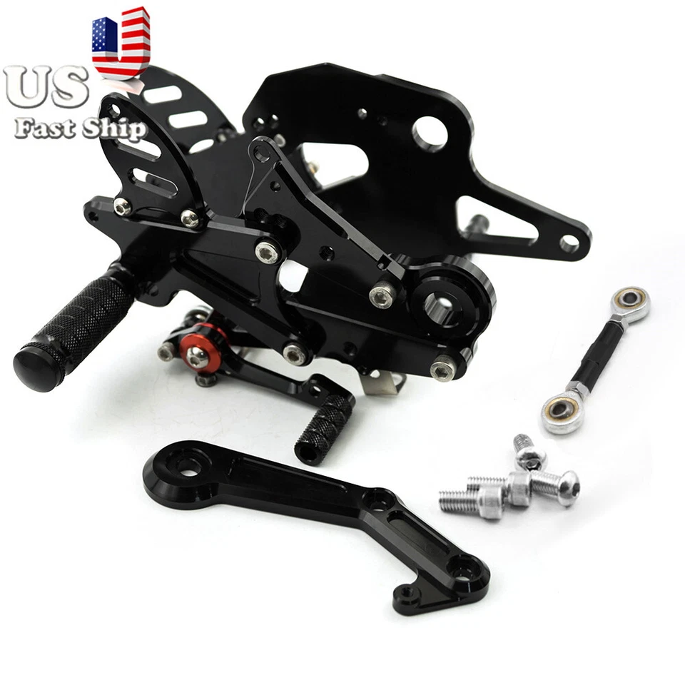 CNC Footpeg Rearset Footrest For Kawasaki Ninja 650R ER-6F/ER-6N Z650  2017-2025 - Image 3 of 4