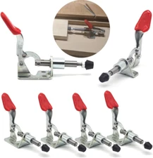 Push Pull Action Toggle Clamps 6 Pack 110Lbs Holding Capacity Quick Release