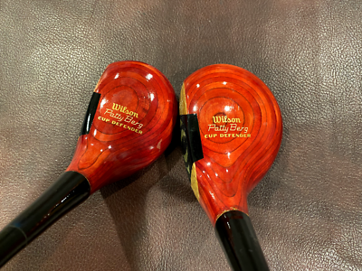 Woods Wilson Patty Berg Cup – Bois 1 Et 3, Shaft Acier, Droitier, Modèle Vintage