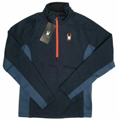 Spyder Men's Half-Zip Outbound Sweater Jacket - Picture 25 of 51