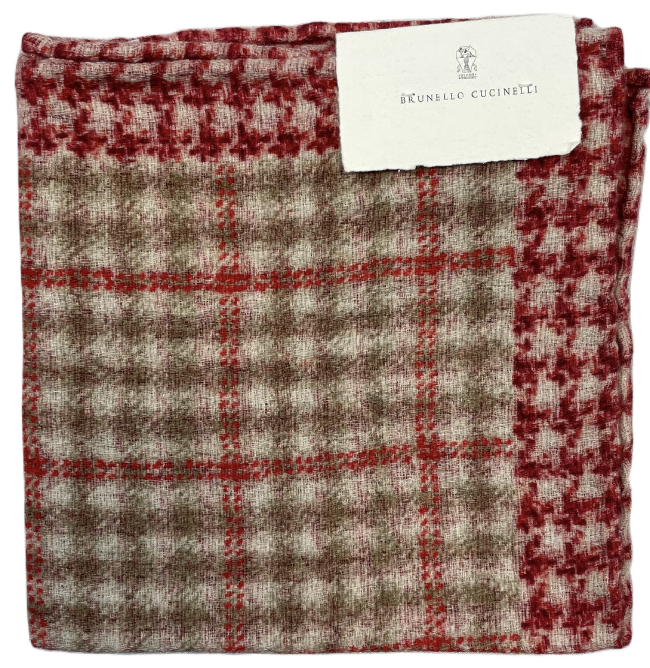 Brunello Cucinelli Handkerchief Einstecktuch Pochette Pocket Square Wool Silk