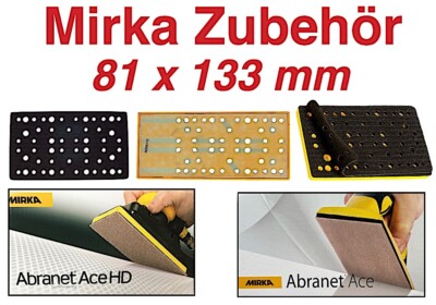 Mirka Zubehör für Schleifmaschine DEOS ll 353 - 81 x 133 mm