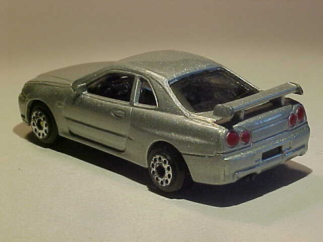 Vintage 3 INCH 1999 Nissan Skyline GT-R Motormax #6028 1/64
