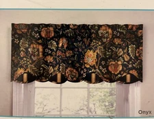 NEW Waverly Imperial Dress Jacqueline Antique Valance 52"x18" Floral Cotton