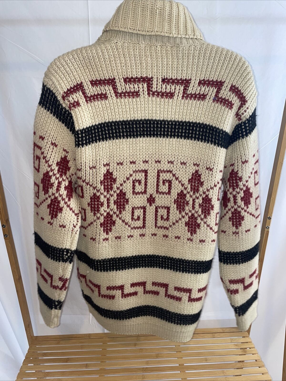 Pendleton zip up sweater 70’s High Grade Western … - image 5