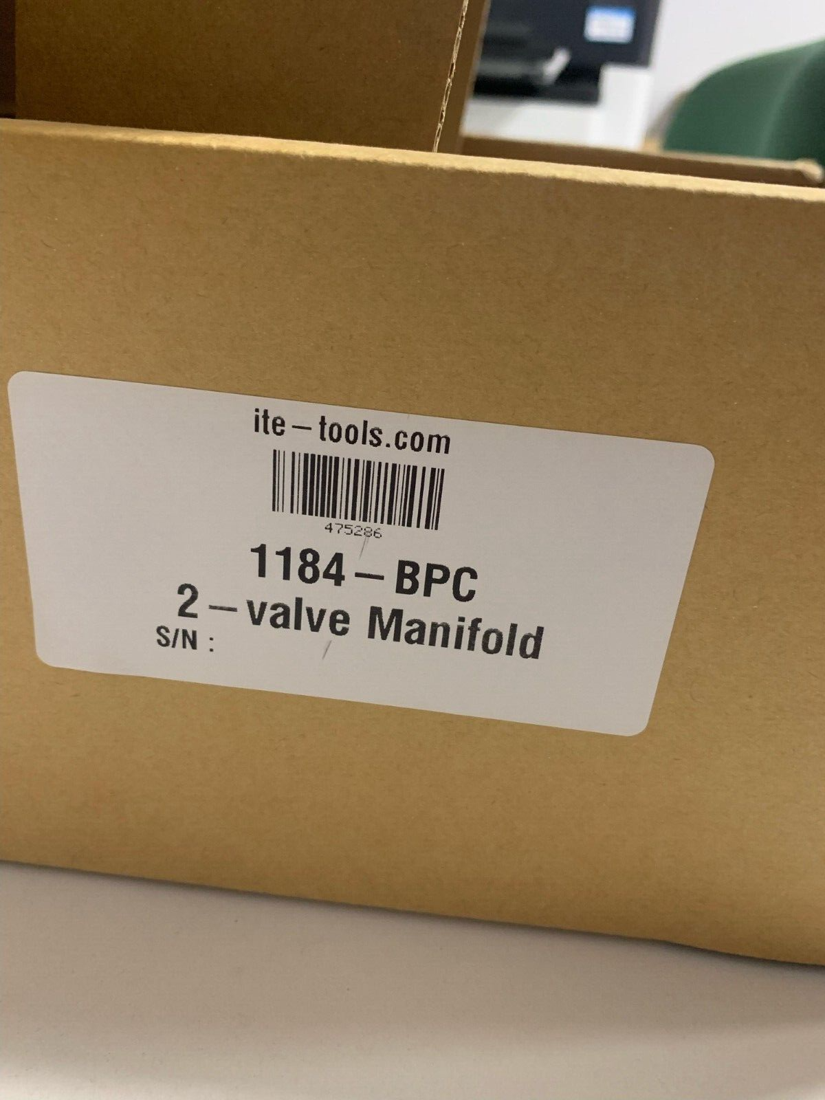 ITE MANIFOLD GAUGES & HOSE Refrigeration Air Conditioning 2 Way Manifold eBay