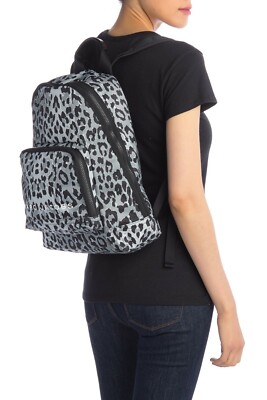 $250 NEW Authentic MARC JACOBS Gray LEOPARD All Star Printed  display picture 2