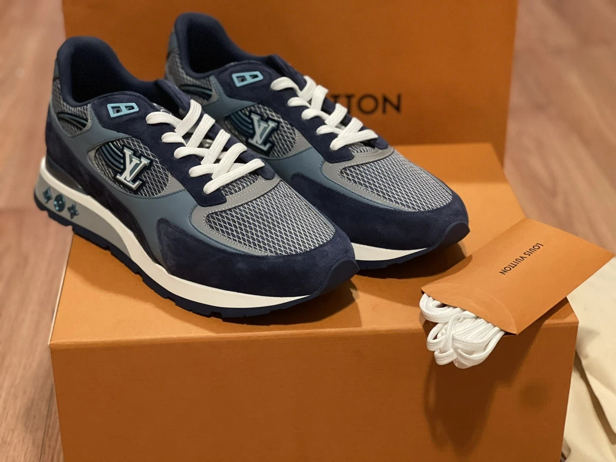 Louis Vuitton Run Away Sneaker Blue. Size 05.0