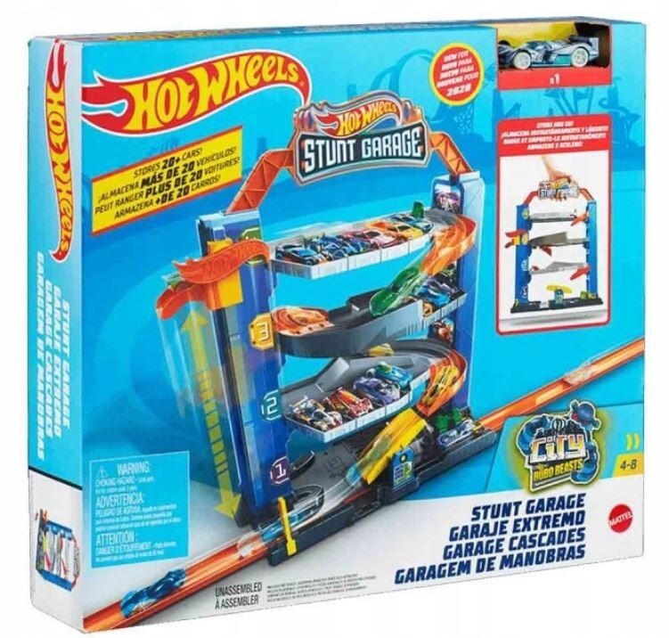 HOT WHEELS GARAGE PARKING SET WITH ELEVATOR GNL70 | eBay